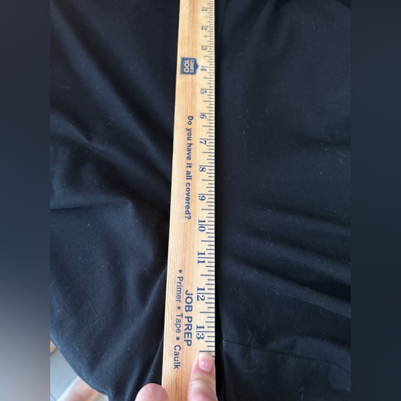 Eileen Fisher Black Sleeveless Cotton and Spandex Cropped V Neck Jumpsuit - Picture 5 of 13